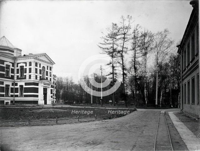 The buildings of the Chemistry Department (left) and the Physiology Department (right)..., 1904. Creator: Unknown.