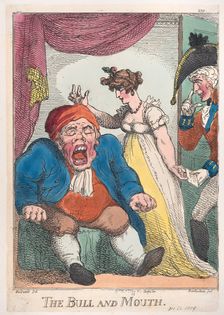 The Bull and Mouth, 1808-09., 1808-09. Creator: Thomas Rowlandson