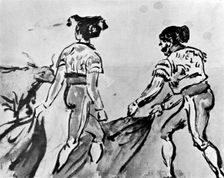 The Bull Fight 19th century, (1930).Artist: Constantin Guys