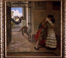 The bullfighter goodbye