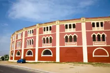 The bullring at Merida, Spain, 2007. Creator: Samuel Magal