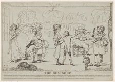 The Bum Shop, July 11, 1785. Creator: Attributed to R. Rushworth