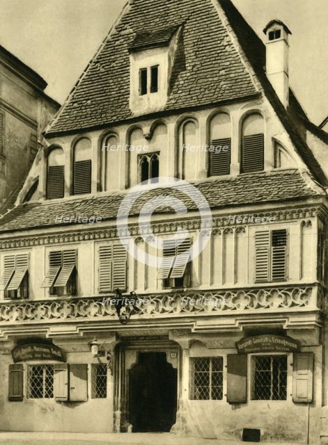 The Bummerlhaus, Steyr an der Enns, Upper Austria, c1935. Creator: Unknown.