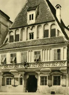 The Bummerlhaus, Steyr an der Enns, Upper Austria, c1935. Creator: Unknown