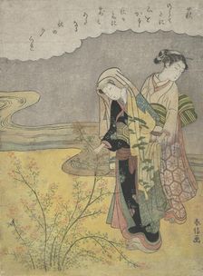 The Bush Clover (Hagi), ca. 1766., ca. 1766. Creator: Suzuki Harunobu