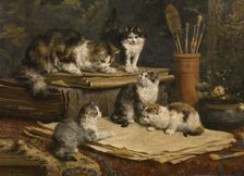 The Busybody, 1911. Creator: Charles Van den Eycken