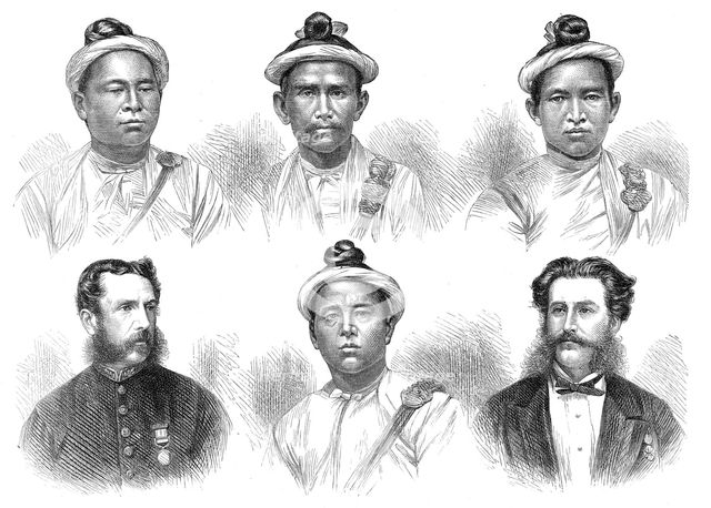 The Burmese Embassy, 1872. Creator: Unknown.