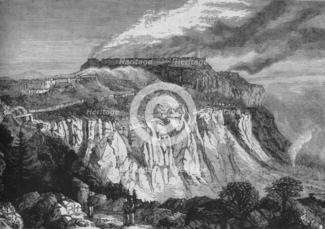 'The Burning of Magdala', c1880. Artist: Unknown.