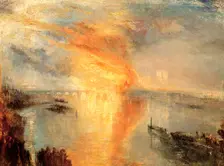 The Burning of the Houses of Parliament 1834. Creator: Turner, Joseph Mallord William (1775-1851)
