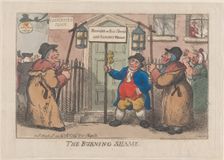 The Burning Shame, March 9, 1809., March 9, 1809. Creator: Thomas Rowlandson