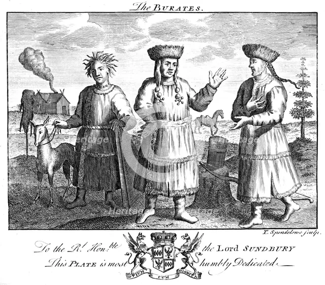 'The Burates', 19th century.Artist: T Spendelone