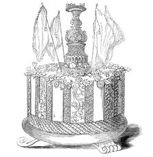 The Burghley Christening Cake, 1844. Creator: Unknown