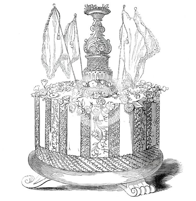 The Burghley Christening Cake, 1844. Creator: Unknown.