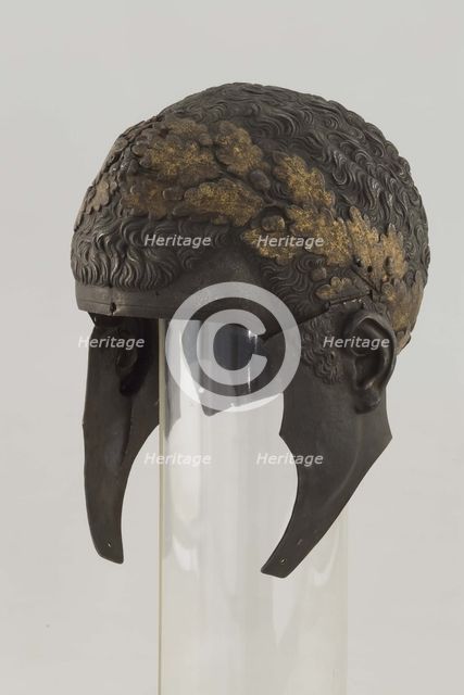 The burgonet helmet, 1532-1535. Artist: Negroli, Filippo, Workshop (ca. 1510-1579)