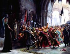 The Burgraves, 1903. Creator: Georges Antoine Rochegrosse