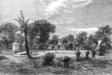 The burial-ground at Lucknow, 1864. Creator: Unknown