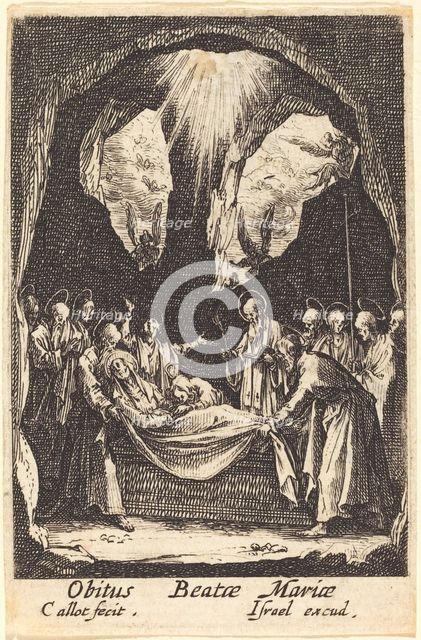 The Burial of the Virgin, in or after 1630. Creator: Jacques Callot.