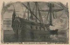 The Burial of Friday c1870