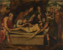 The burial, probably last half of 16th century. Creator: Unknown