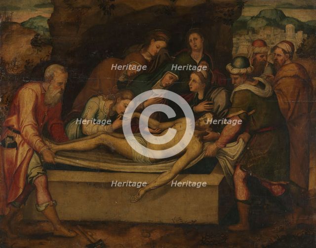 The burial, probably last half of 16th century. Creator: Unknown.