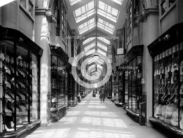 The Burlington Arcade, off Piccadilly, London, 1905. Creator: Unknown.