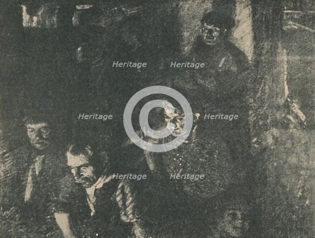 'The Burst Pipe', 1919. Artist: Daniel Albert Veresmith.