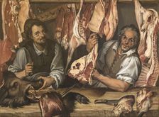 The Butcher Shop (La Macelleria) . Creator: Passerotti (Passarotti), Bartolomeo (1529-1592)