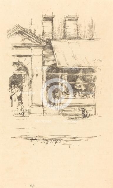 The Butcher's Dog, 1896. Creator: James Abbott McNeill Whistler.