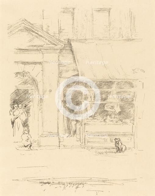 The Butcher's Dog, 1896. Creator: James Abbott McNeill Whistler.