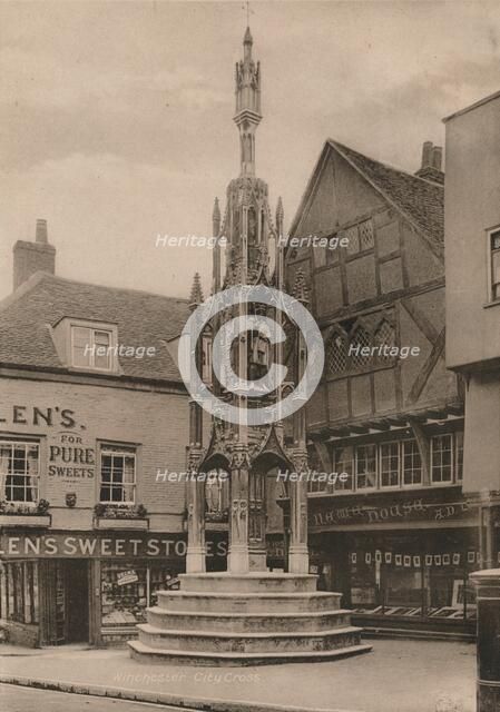 The Buttercross, Winchester, Hampshire, early 20th century(?). Artist: Unknown.