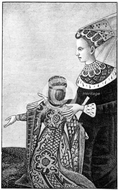 The butterfly headdress, 15th century, (1910). Artist: Unknown