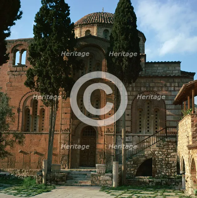 The Byzantine monastery at Daphni, 11th century. Artist: Unknown