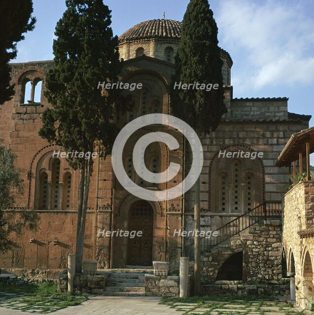 The Byzantine monastery at Daphni, 11th century. Artist: Unknown