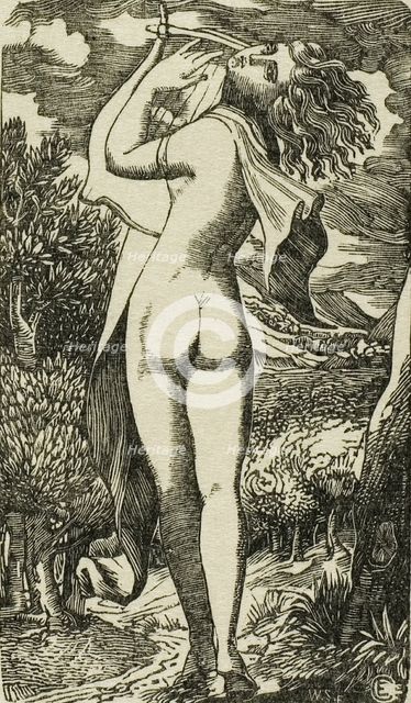 The Bacchante, n.d. Creator: Edward Calvert.