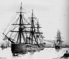 The 'Bacchante, Speed 16 Knots An Hour, 1884