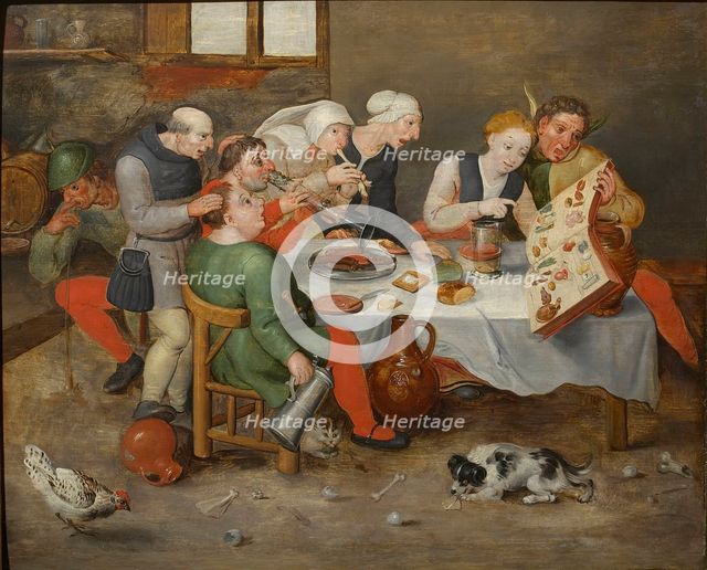 The Bacchus Singers , 1580. Creator: Bosch, Hieronymus, (School)  .