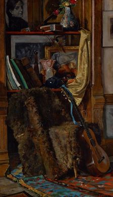 The Bachelor Boudoir (Corner of the Studio), about 1883. Creator: Charles Joseph Fiscus