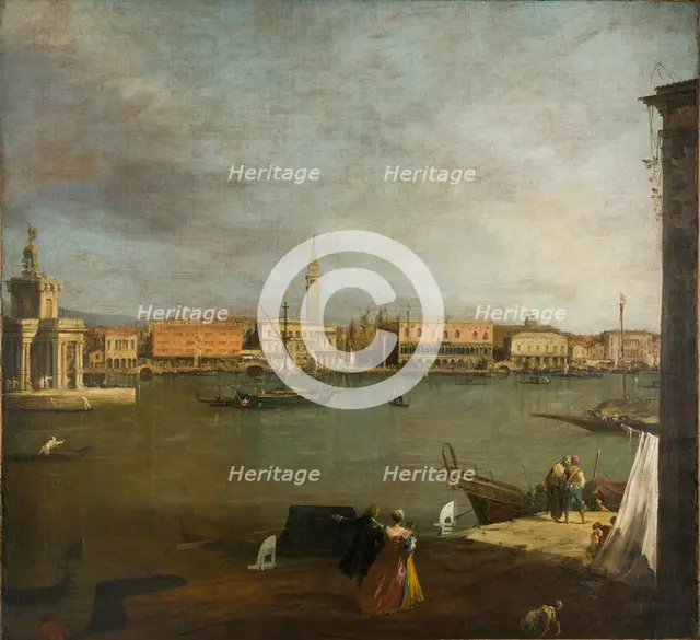 'The Bacino di San Marco: looking North', c1730. Creator: Canaletto.