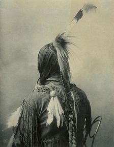 The back of an Omaha Indian, 1899. Creator: Frank A. Rinehart