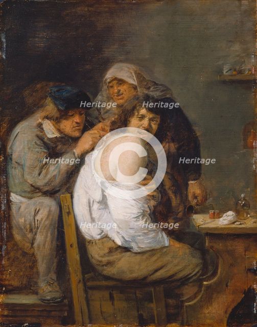 The Back Operation, c1636. Creator: Adriaen Brouwer.
