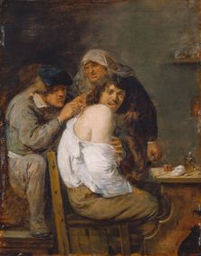 The Back Operation, c1636. Creator: Adriaen Brouwer