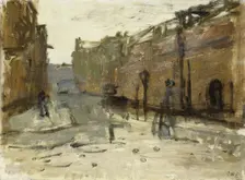 The Baan in Rotterdam, 1880-1923. Creator: George Hendrik Breitner