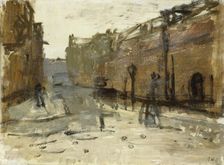 The Baan in Rotterdam, 1880-1923. Creator: George Hendrik Breitner