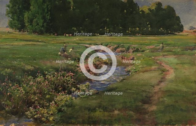 The Babbling Brook, n.d. Creator: William Henry Holmes.