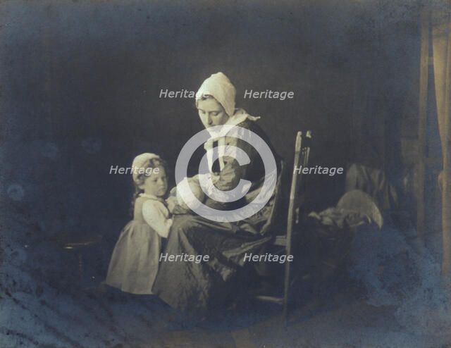 The babe, 1901. Creator: Myra Albert Wiggins.