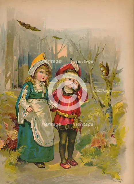 'The Babes in the Wood', 1903. Artist: Unknown.