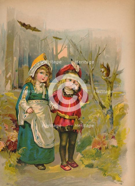 'The Babes in the Wood', 1903. Artist: Unknown.