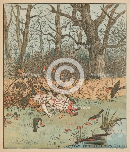 'The Babes in the Wood', c1878. Creator: Randolph Caldecott.