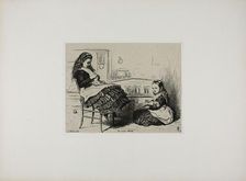 The Baby House, 1863. Creator: John Everett Millais
