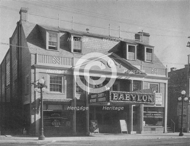 The Babylon Theatre, Babylon, New York, 1925. Artist: Unknown.